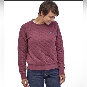 Patagonia new with tags quilted sweater crewneck medium